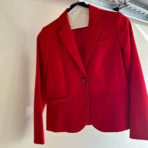 New York & Company Red Blazer